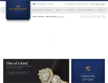 Tablet Screenshot of brdiamonds.com